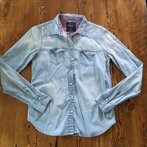 American Eagle Jean Shirt